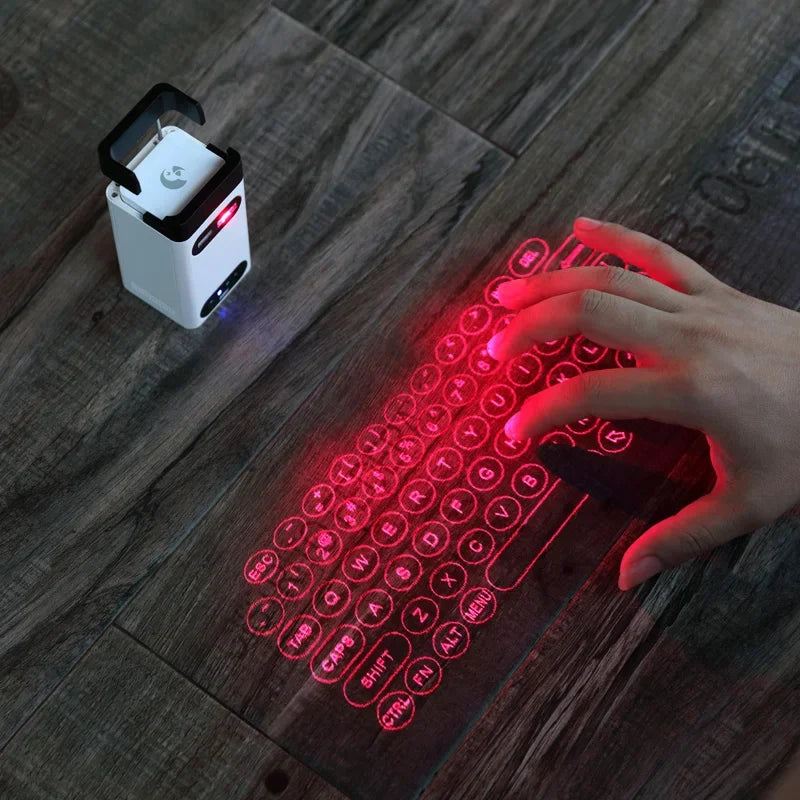 Virtual Laser Keyboard Bluetooth Wireless Touch Projector Phone Keyboards for Computer Iphone Pad Laptop with Mouse Function