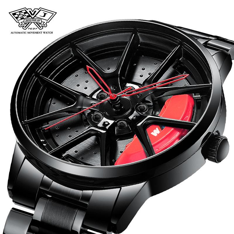 🏎️ Racing-Inspired Luxury Watch | Sport Rim Hub Design